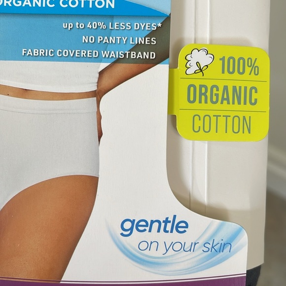 Hanes Pure Comfort Brief Organic Cotton Underwear - Picture 9 of 10